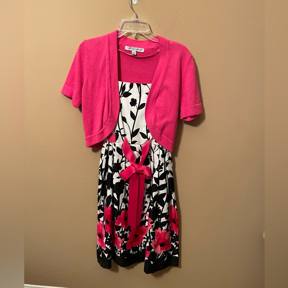 Madison Lee junior, sundress with Bolero jacket.